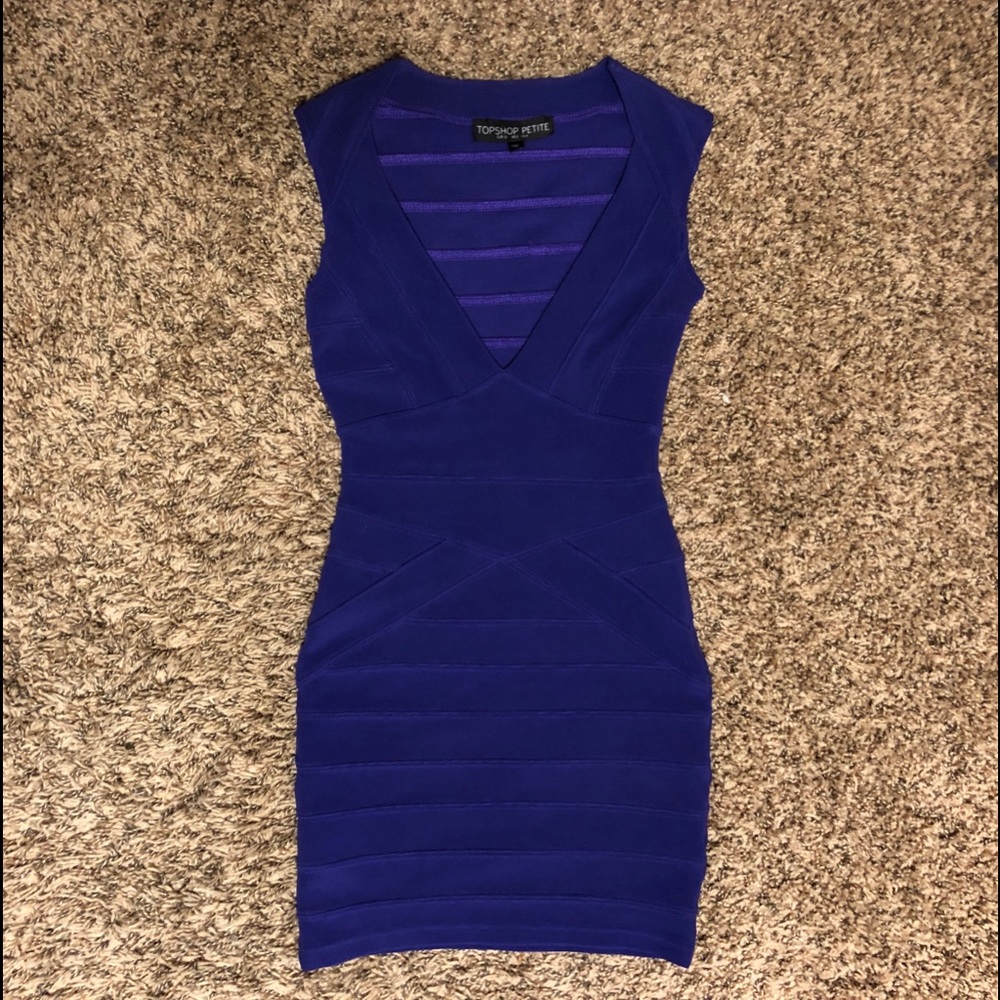 Topshop bodycon midi dress